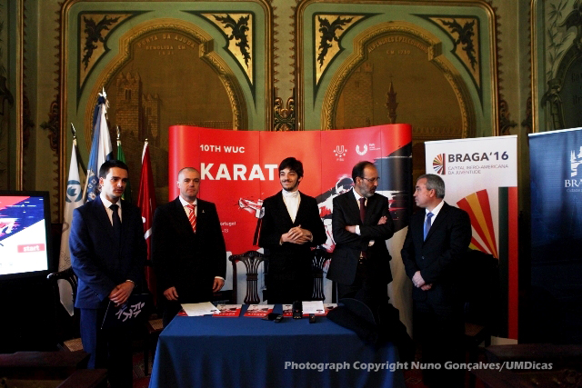 Thumbnail da galeria Apresentação do Mundial Universitário de Karaté